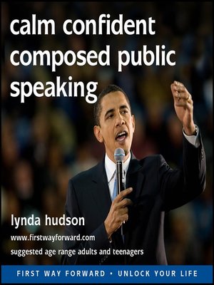 cover image of Calm confident composed public speaking